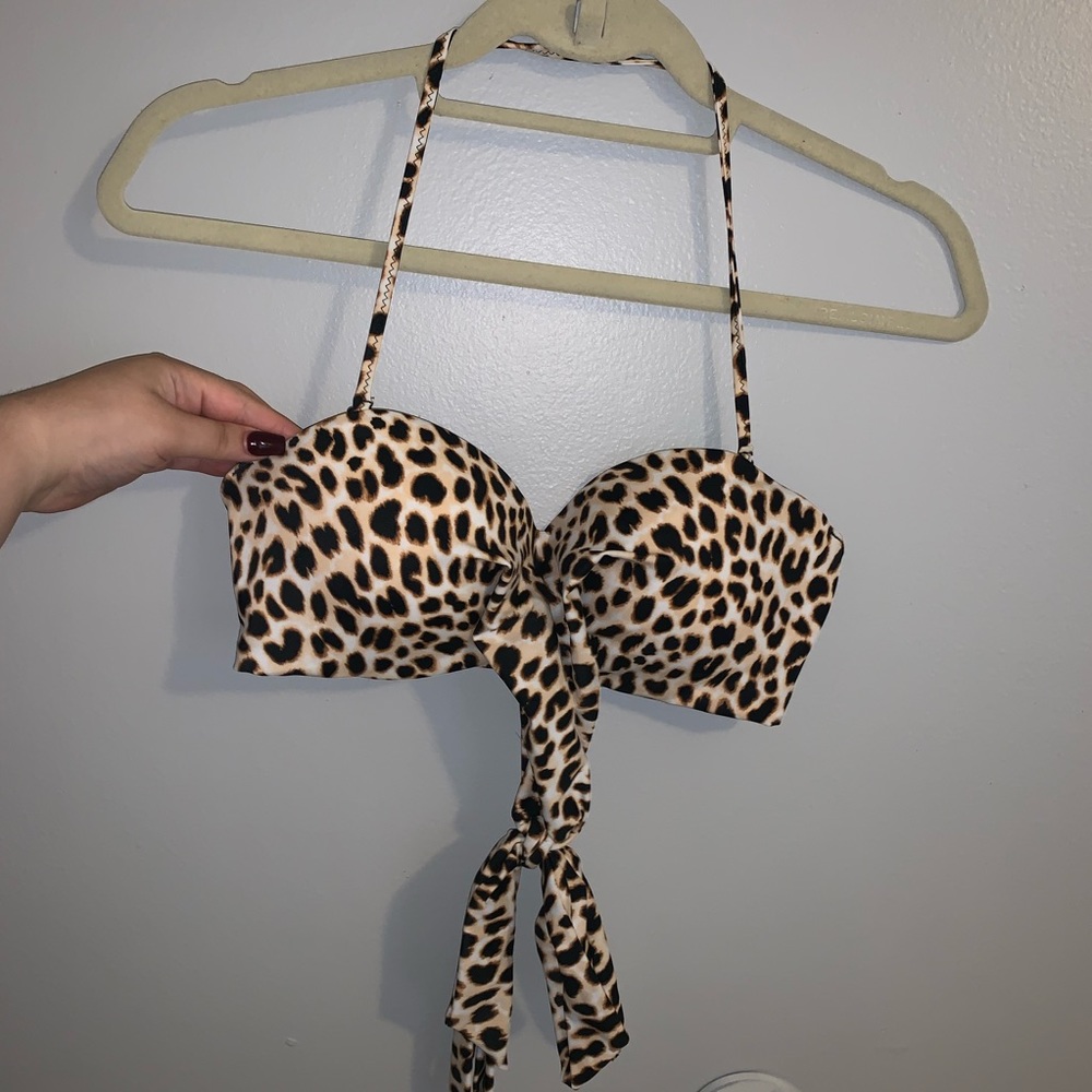 Cheetah Bikini Top